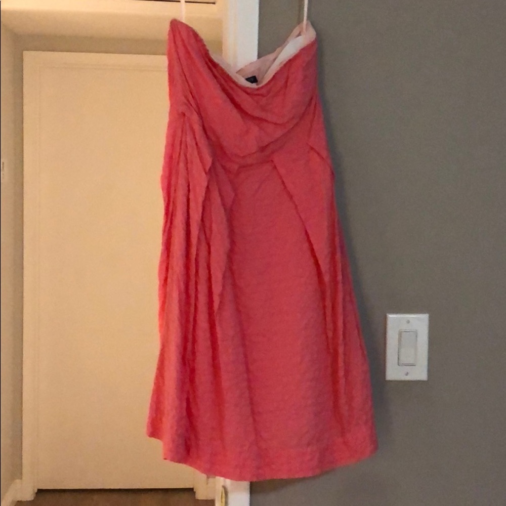 Strapless dress